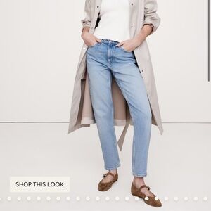 Banana republic size 26 HR Straight leg light wash